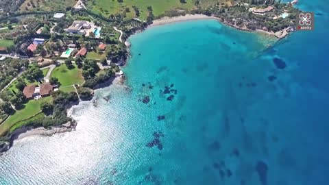 Filmación con drone capta la casa más costosa de Grecia