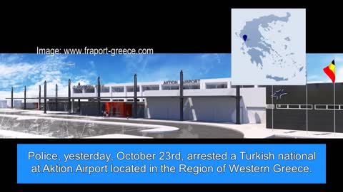Turkish National Attempted to Fly to Italy Illegally - Aktion Airport - Greece
