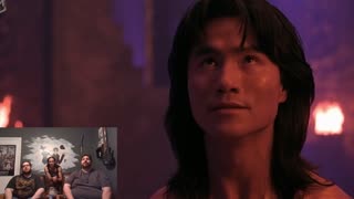Big Boss Fight in Mortal Kombat Movie Review Watching with Rocky Sensei