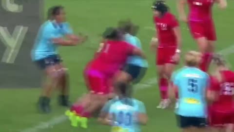 THE VICIOUS SIDE Of Women's Rugby | Watch These Ladies Dish Out Some BIG HITS & MONSTER TACKLES