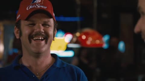 Talladega Nights "I was just kidding you man, I don't wanna win" scene