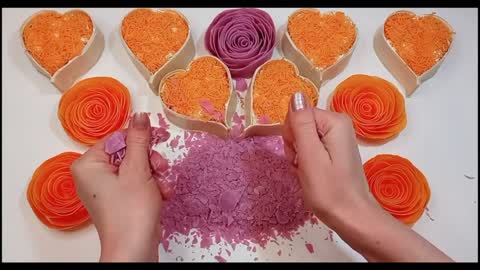 asmr cutting soap laranja sound #2