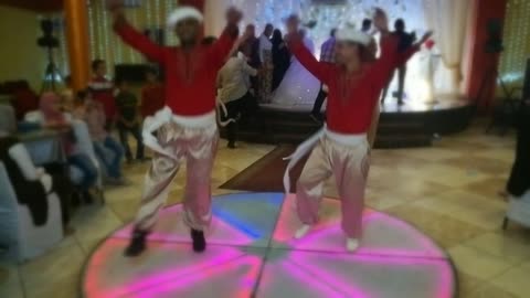 Four Special Sailors Performers In Egyptian Wedding