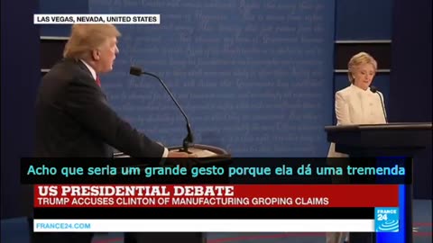 TRUMP (2016): “A Fundação Clinton é uma empresa criminosa...