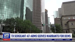 Texas Sergeant-at-Arms Serves Warrants for Democrats
