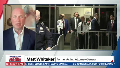 Matthew Whitaker: The weaponization against Trump continues | Newsmax