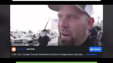 ANTIFA at a convoy - Truckers please start letting us know your exact location in the videos
