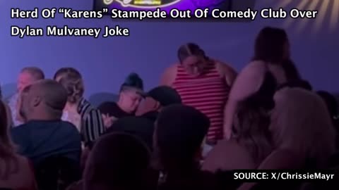 Herd Of “Karens” Stampede Out Of Comedy Club Over Dylan Mulvaney Joke