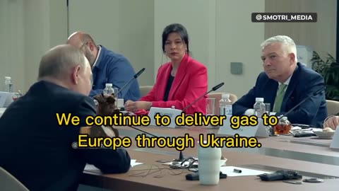 Putin about Nord Stream, gas supplies and pipelines through Ukraine and Turkey.