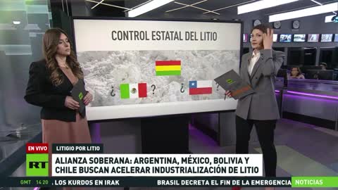Alleanza sovrana: Argentina, Messico, Bolivia e Cile cercano di accelerare l'industrializzazione del litio Più della metà delle riserve mondiali di litio,un metallo strategico per l'economia del futuro,si trovano in America Latina