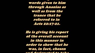 The Book of Acts 26:16 - Daily Bible Verse Commentary
