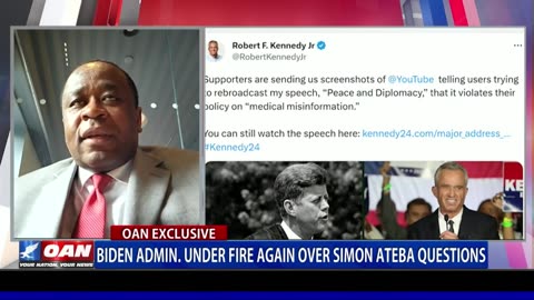Reporter Simon Ateba Calls Out WH For Scrubbing His Interaction With Jeane-Pierre On YouTube