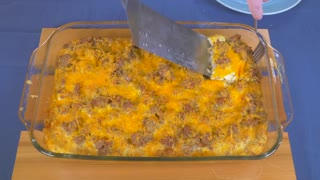 Easy hash brown breakfast casserole