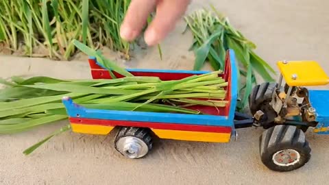 Diy mini chaff cutter machine part 3 - diy mini tractor - @Creative