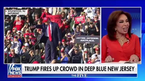 ‘THE FIVE’: TRUMP PULLS MASSIVE RALLY CROWD IN DEEP-BLUE STATE