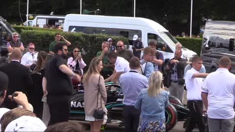 Formula One cars at the 2022 Goodwood Festival of Speed