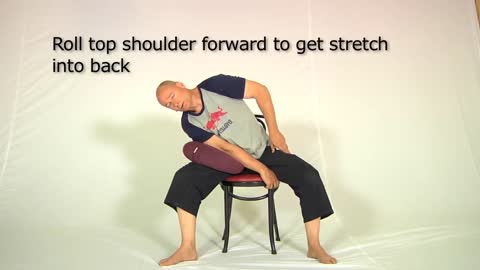 Simple Lower Back Pain Relief | Lower Back Stretches with Chair