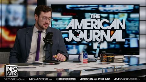 The American Journal & Alex Jones Show in Full HD for March 12, 2024.