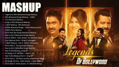 Old vs New Bollywood Mashup 💝 Legends of 90's Bollywood Songs Mashup 💝 Love Mashup Songs