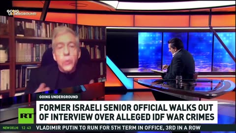 Former Israeli Official shuts off his Zoom when pushed about IDF war crimes - RT