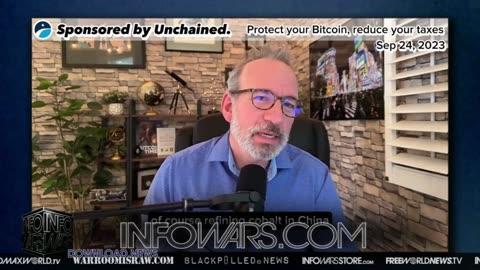 INFOWARS LIVE - 9/25/23: The American Journal With Harrison Smith / The Alex Jones Show / The War Room With Owen Shroyer