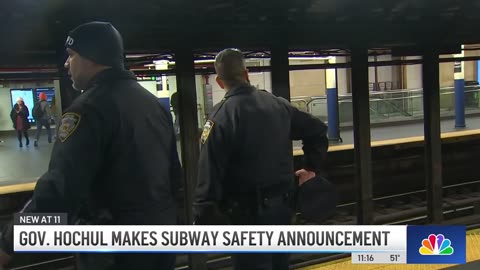 NY state deploys National Guards to NYC subway, plans to ban violent offenders