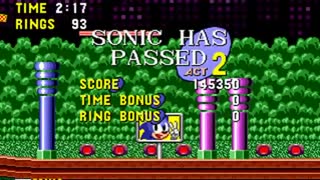 Sonic the Hedgehog Gameplay (Level 3) [Mega Drive]