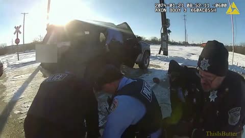 Bodycam shows missing man punching Joliet officer in the mouth and attacked others