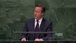 David Cameron U.N. Speech 2014 On Extremism [Clip]