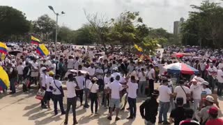 “¡No más extorsión!”: comerciantes y tenderos de Barranquilla