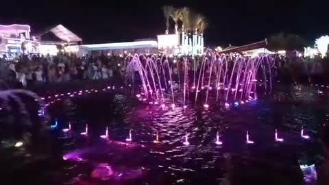 The Dancing Fountain from Sharm El Sheikh (Egypt)