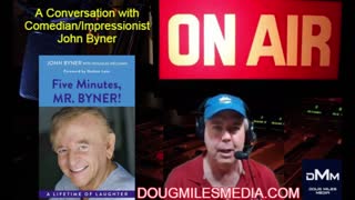 “Book Talk” Guest Comedian John Byner Author “5 Minutes Mr. Byner A Lifetime of Laughter”
