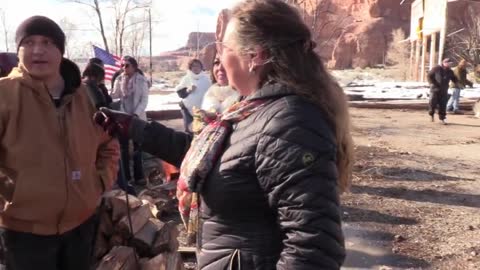 The People's Convoy-Lupton, Arizona-Navajo Indian reservation