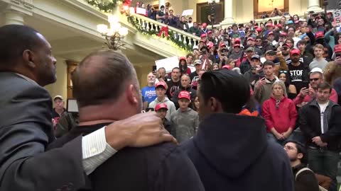 11-19-20 Stop The Steal Activists Occupy Georgia State Capitol