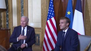 Reporter asks Biden if the relationship is repaired between U.S. and France