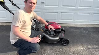 Unboxing Honda HRN216VYAA Push Mower, Setup, & First Mow featuring Roto-Stop Blade Stop