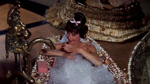 Audrey Hepburn Paris When it Sizzles 1964 scene 5 remastered 4k