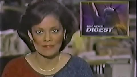 May 25, 1986 - NBC News Digest with Norma Quarles