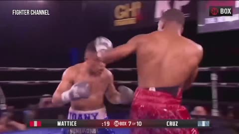 Isaac Cruz vs Thomas Mattice HIGHLIGHTS | BOXING FIGHT HD