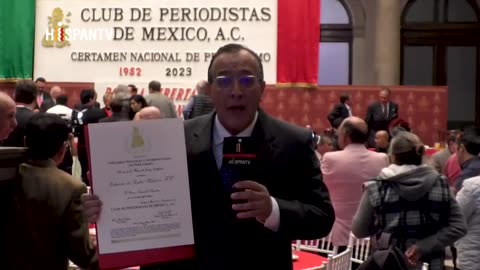 Club de Periodistas de México premia a HispanTV