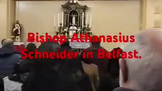 Bishop Athanasius Schneider in Belfast