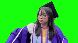 Grad Dancing to Nasty | Green Screen