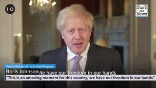 British Prime Minister, Boris Johnson: "This is an amazing moment for this country"