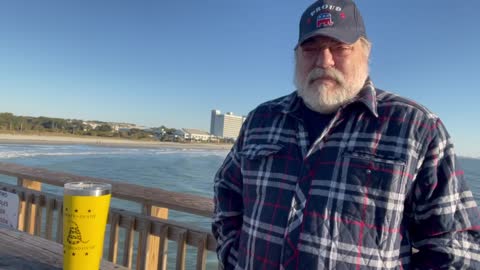 Blue Collar Conservative November 14 2021, Springmaid Fishing Pier, Myrtle Beach