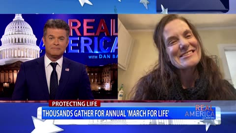 REAL AMERICA -- Dan Ball W/ Gianna Jessen, Thousands March For Life In D.C. Last Week, 1/22/24