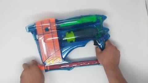 Vintage Nerf AirJet Power Plus PowerClip Automatic Blaster