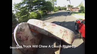 NJ GARBAGEMAN LIFTS OVER 2,000 LBS OF TRASH A DAY !!