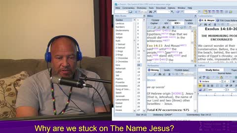 Why are we still stuck on the Name Jesus?