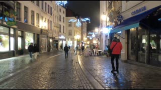 walking tour | Brussels Belgium | December 2023