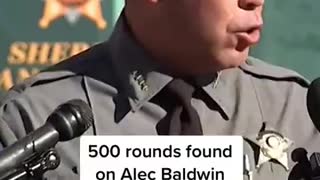 Police Find 500 Rounds Of Ammo On Alec Baldwin's Movie Set